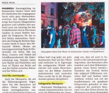 Tolles Presse-Echo